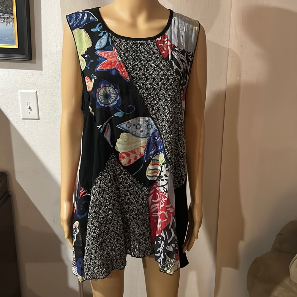 Colorful Funsport  Tunic sz L
